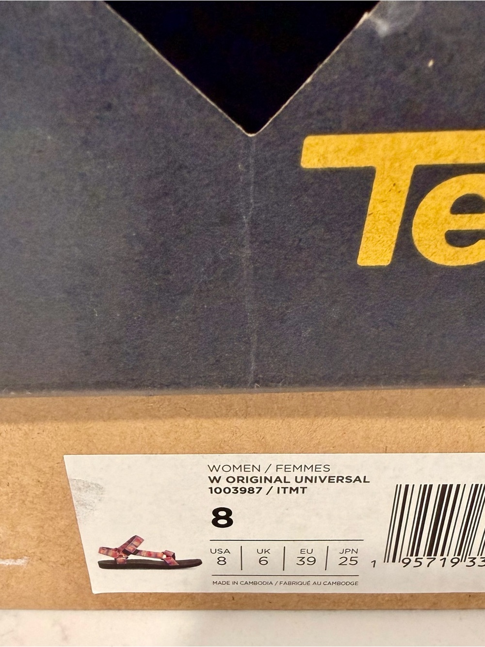Teva Women's Lavender Pink Multi Strap Sandals - Picture 2 of 4